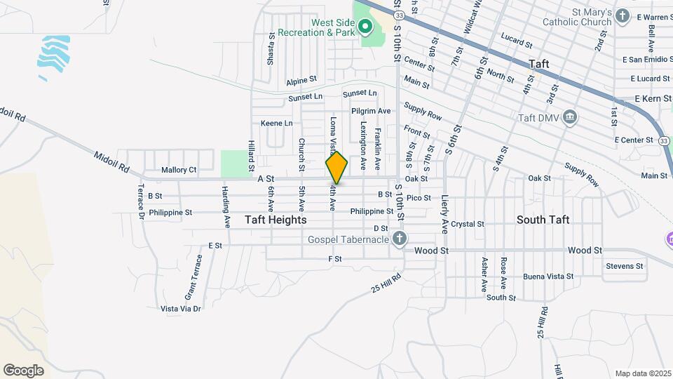 334 B St Map and Location Details