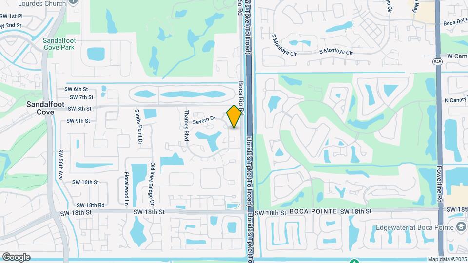 8099 Severn Dr Map and Location Details