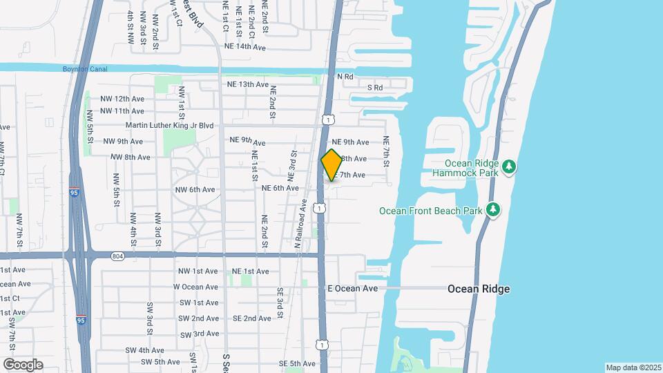 609 NE 6th Ct Map and Location Details