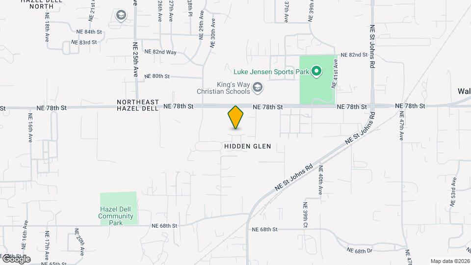 3208 NE 75th St Map and Location Details