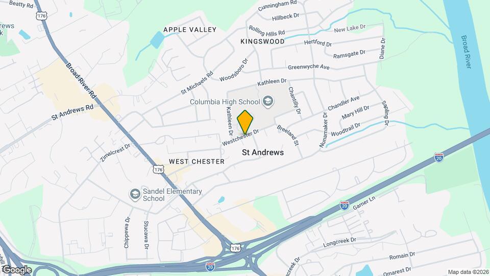 1704 Westchester Dr Map and Location Details