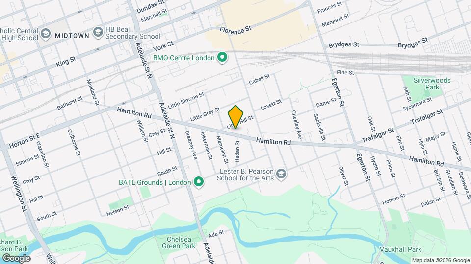 338 Hamilton Rd, Unit 2 Map and Location Details