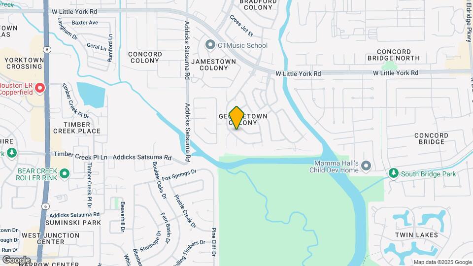 5706 Georgetown Colony Dr Map and Location Details