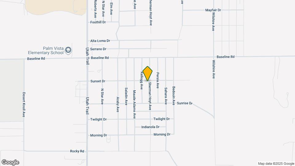 74892 Sunset Dr Map and Location Details