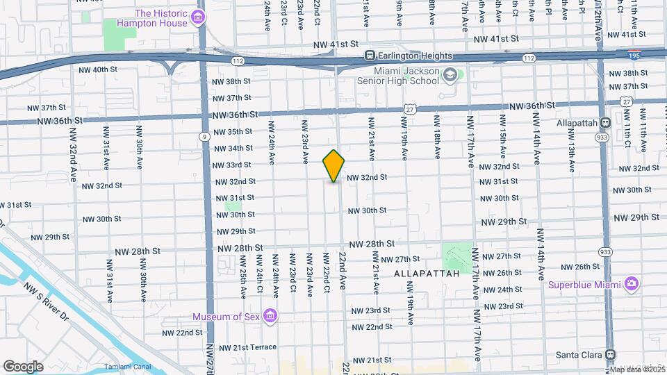 3120 NW 22nd Ave Map and Location Details