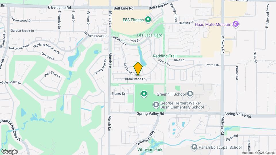 14604 Hemingway Ct Map and Location Details