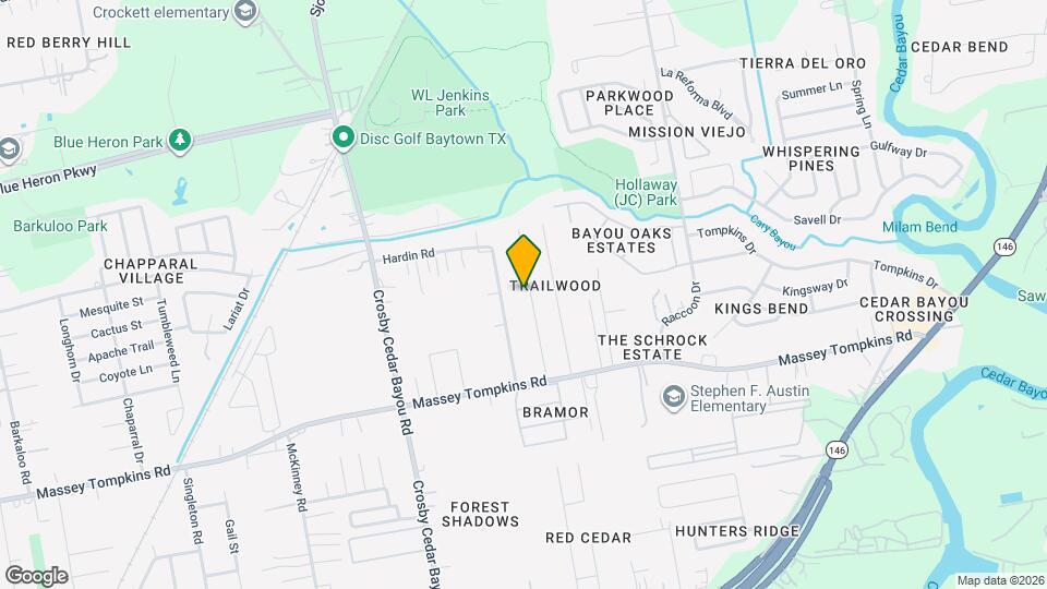 3935 Cary Creek Dr Map and Location Details
