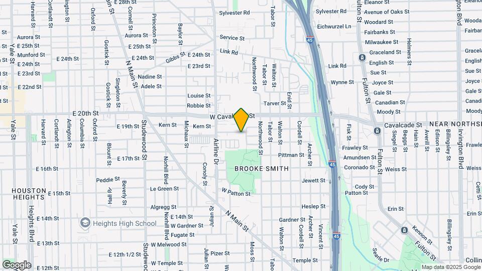 1305 Idylwild St, Unit A Map and Location Details