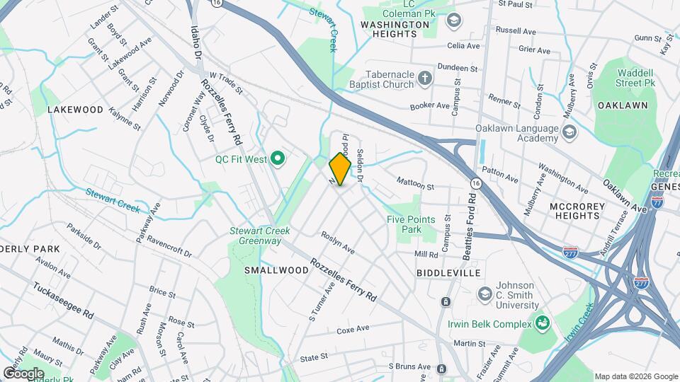 101 N Gregg St Map and Location Details