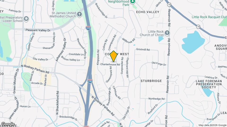 10006 Charterhouse Rd Mapa y Detalles de la Ubicación