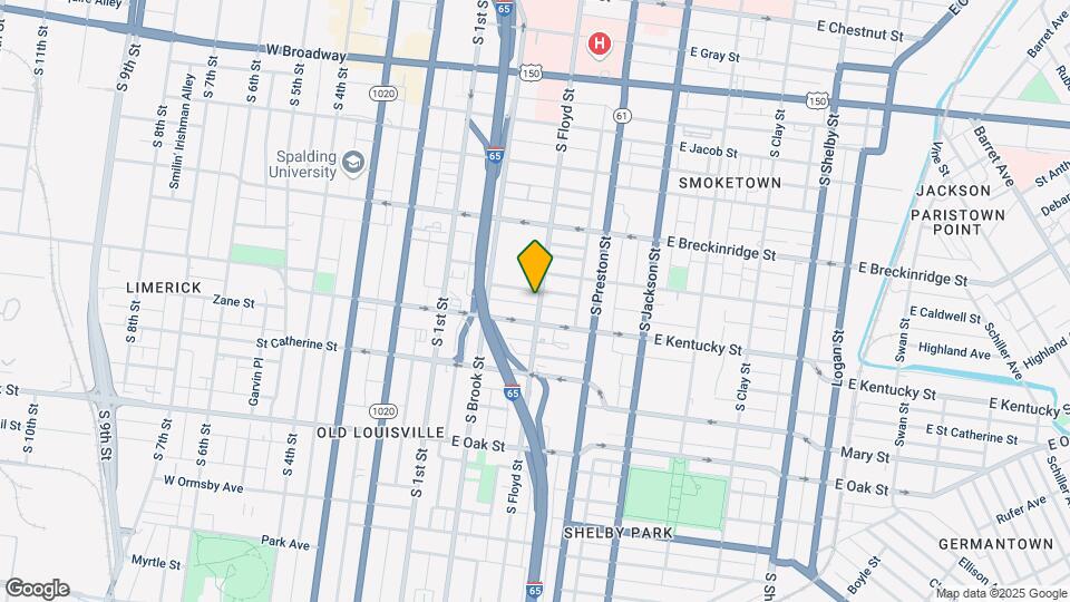 954 S Floyd St Map and Location Details