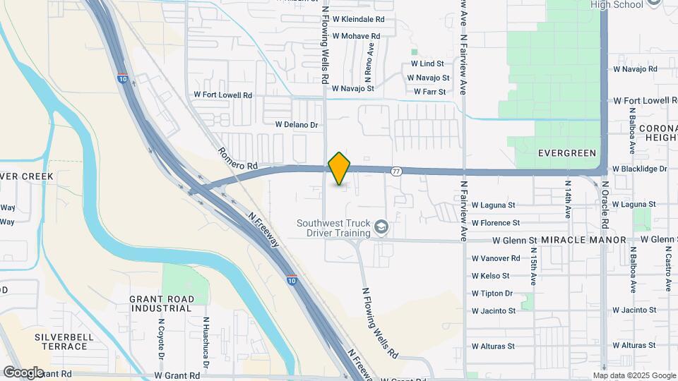1367-1375 W Miracle Mile Map and Location Details