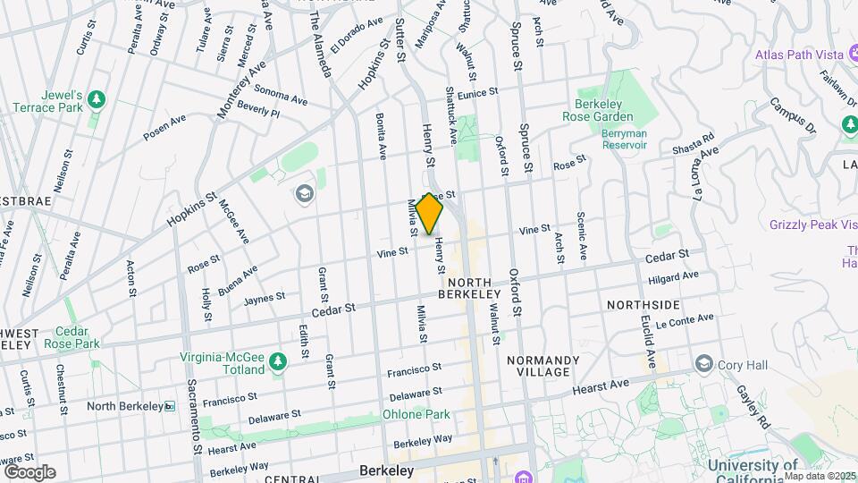 2015-2021 Vine St Map and Location Details