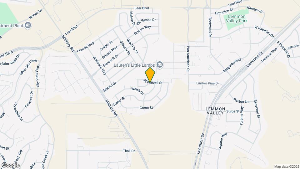 7600 Appenzell St Map and Location Details