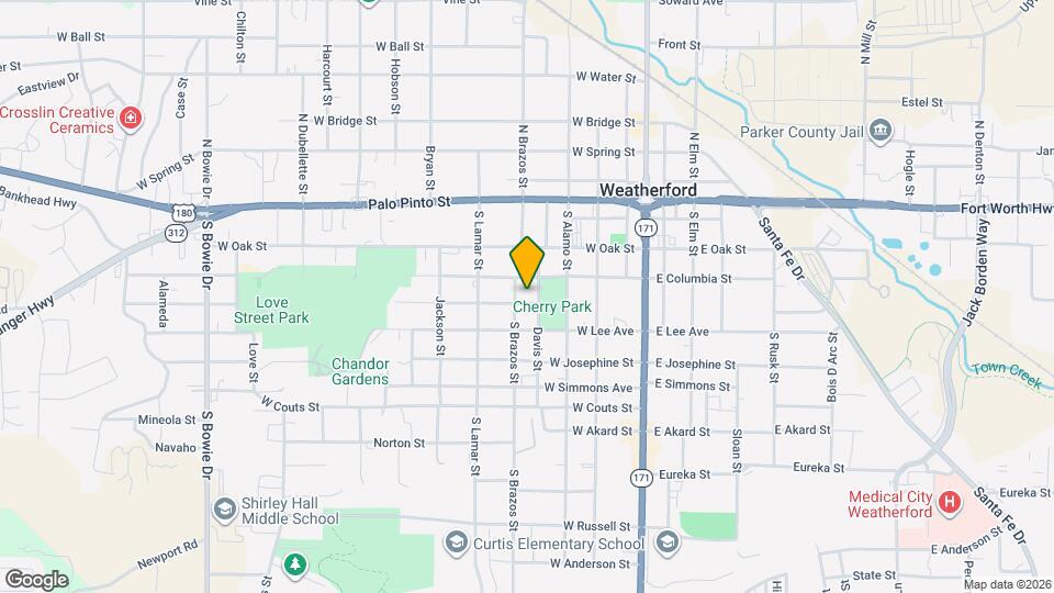 302 W Baylor St Map and Location Details