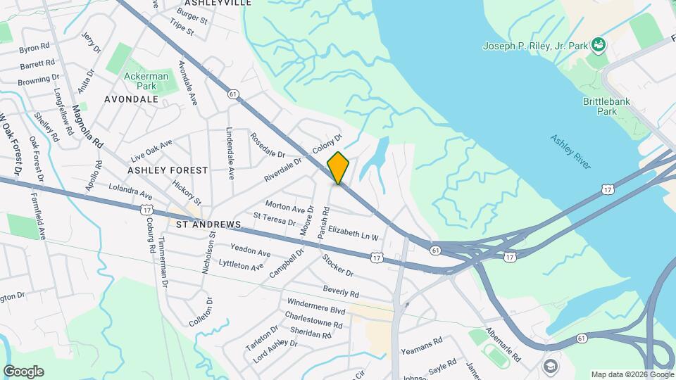 559 St Andrews Blvd Mapa y Detalles de la Ubicación