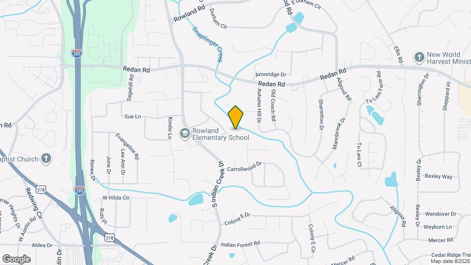 1244 Mohican Trail Mapa y Detalles de la Ubicación