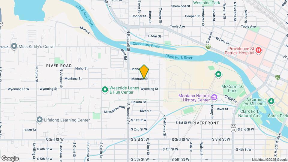 1315 Montana St Map and Location Details