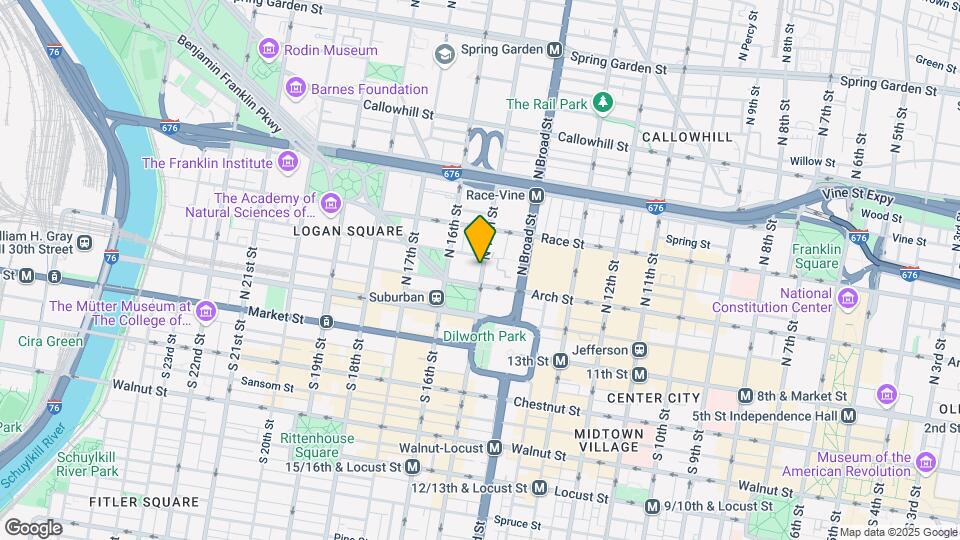 116 N 15th St Map and Location Details