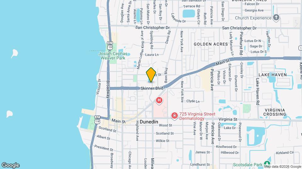 580 Skinner Blvd Map and Location Details