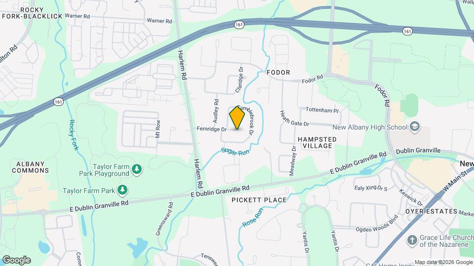 7179 Fernridge Dr Map and Location Details