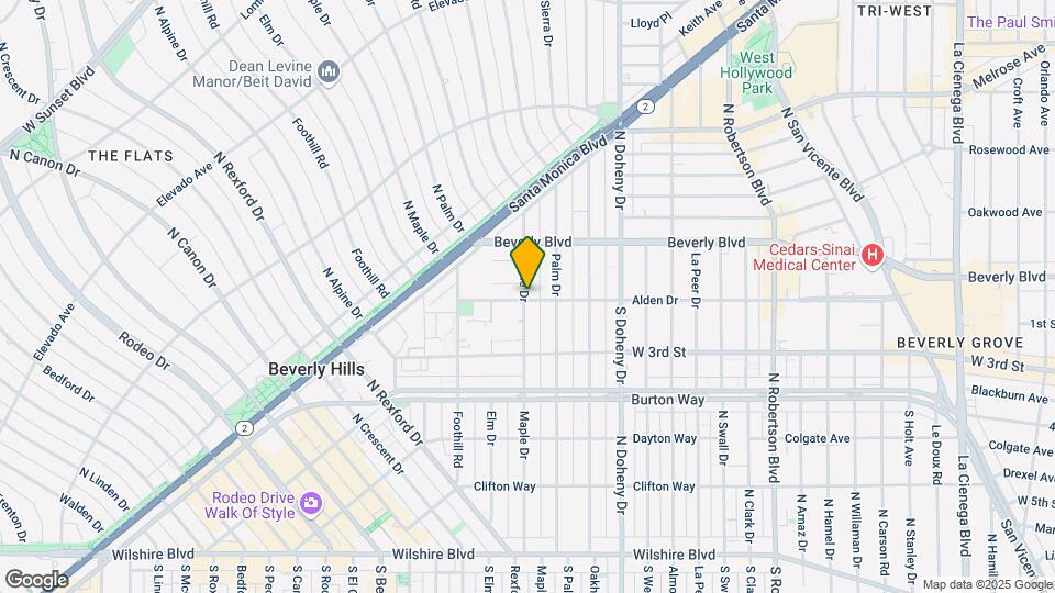 9224 Alden Dr Map and Location Details