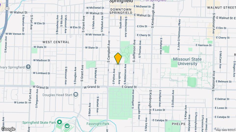 807 South Ave Mapa y Detalles de la Ubicación