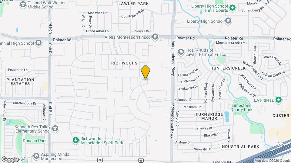 14282 Carly Ln Map and Location Details