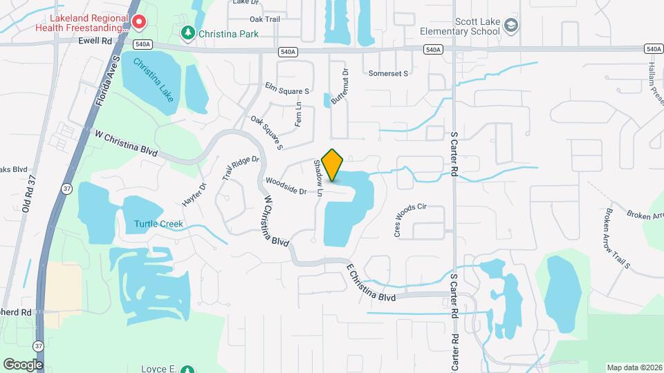 95 Woodside Dr Map and Location Details
