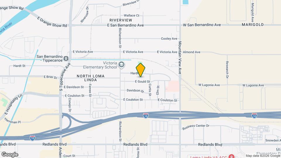 1772 E Gould St Map and Location Details