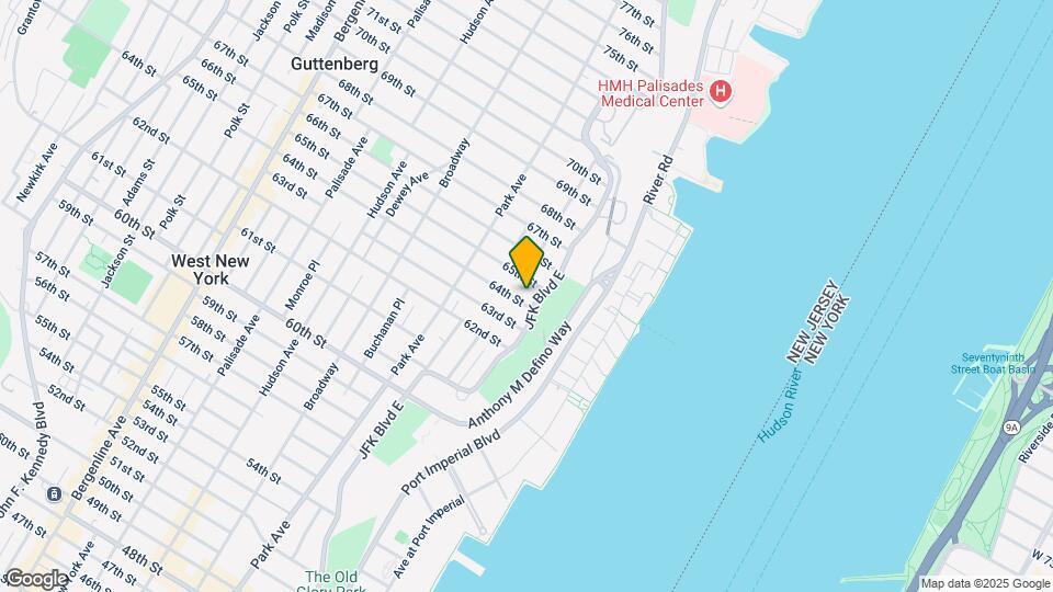 6405 JFK Blvd E Mapa y Detalles de la Ubicación