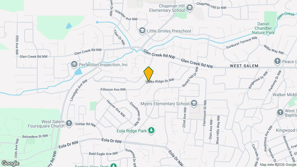 2480 Dalke Ridge Dr NW Map and Location Details