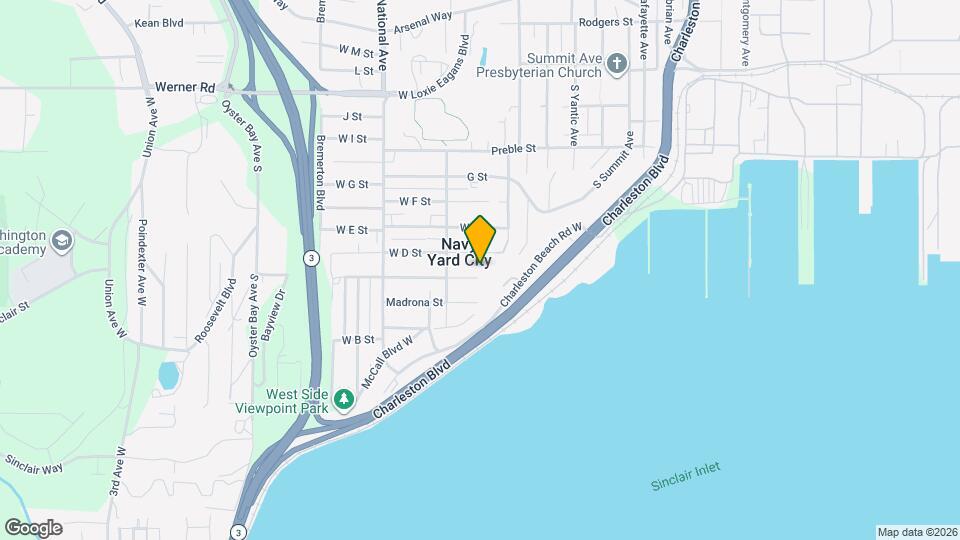 3626 C St Map and Location Details