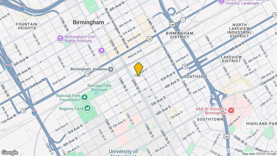 2000 2nd Ave S, Unit 201 Map and Location Details