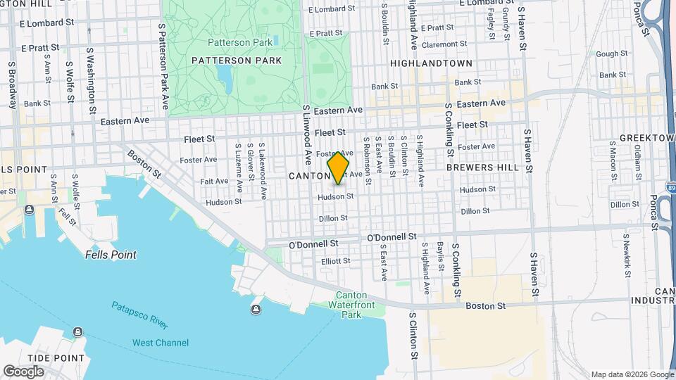 819 S Potomac St Map and Location Details