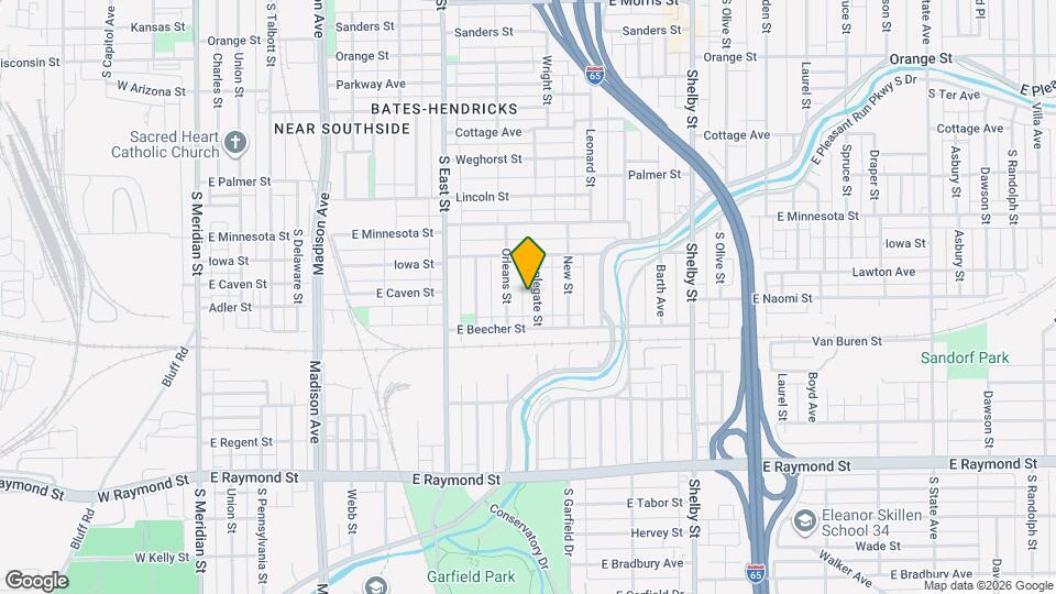 1846 Applegate St Map and Location Details