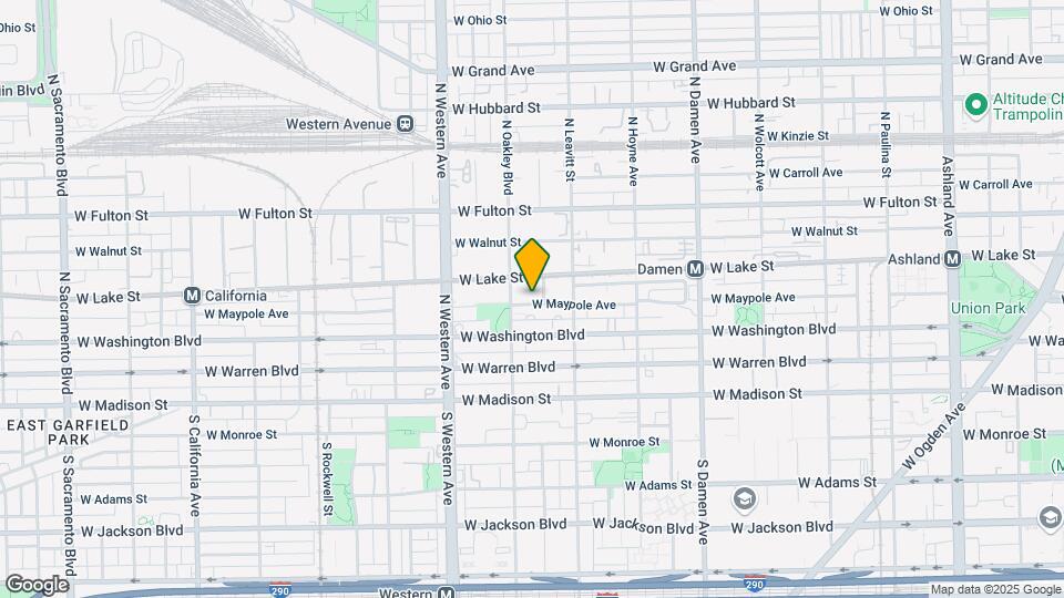 2238 W Maypole Ave Map and Location Details