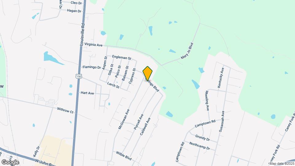 121 Owings Blvd Map and Location Details