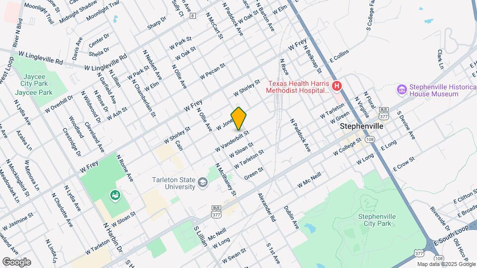 1011 W Vanderbilt St Mapa y Detalles de la Ubicación