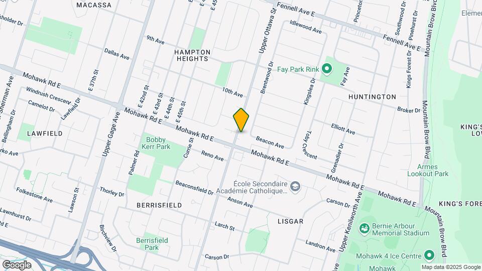 787 Upper Ottawa St Map and Location Details