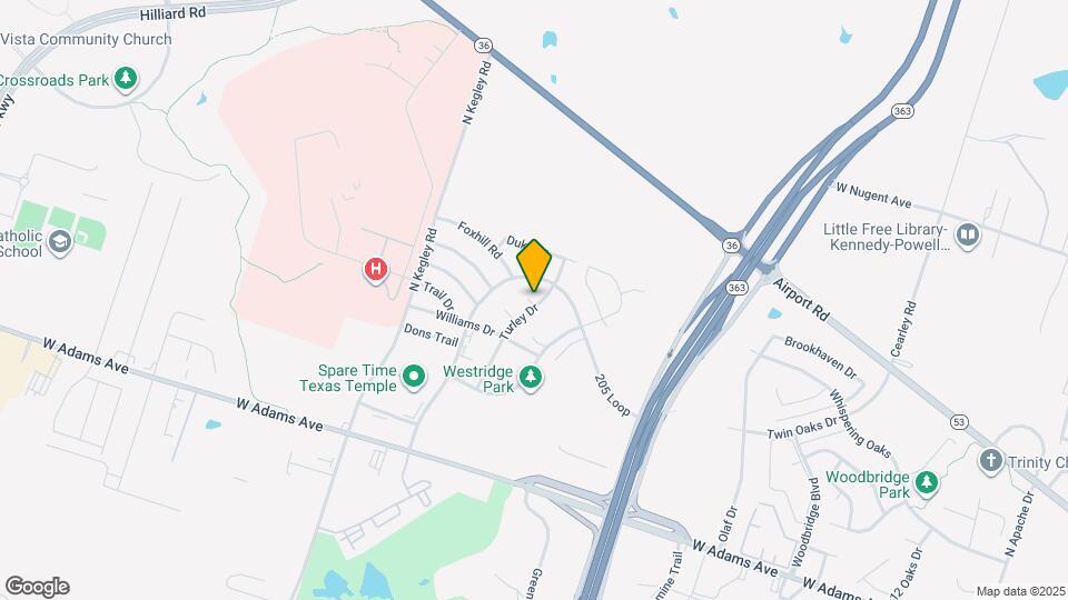 610 Turley Dr Map and Location Details