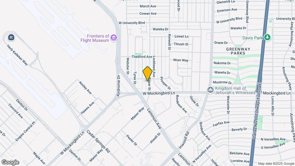 6531 Roper St Map and Location Details
