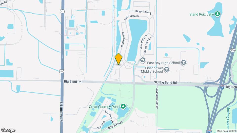 6723 Lake Camden Way Map and Location Details