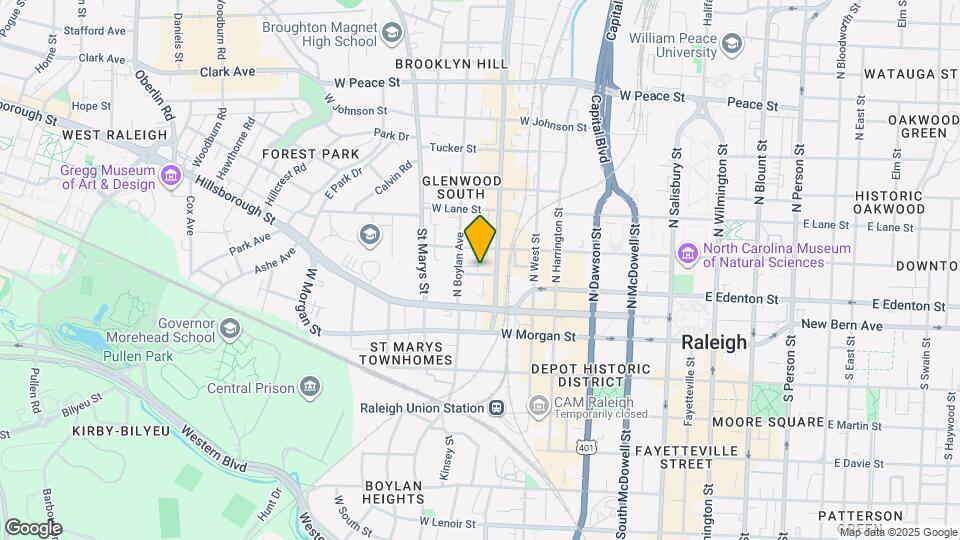 608 Willard Pl Map and Location Details