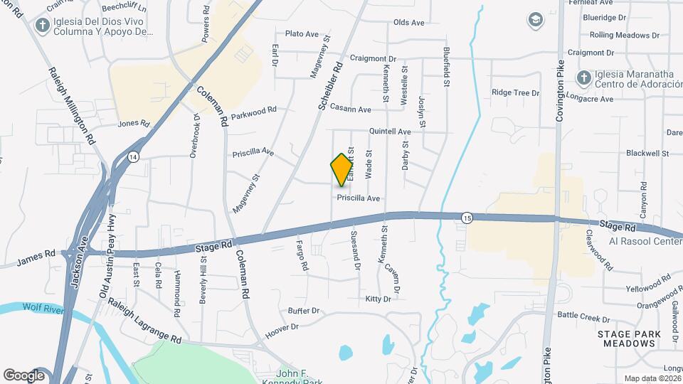 4668 Priscilla Ave Map and Location Details