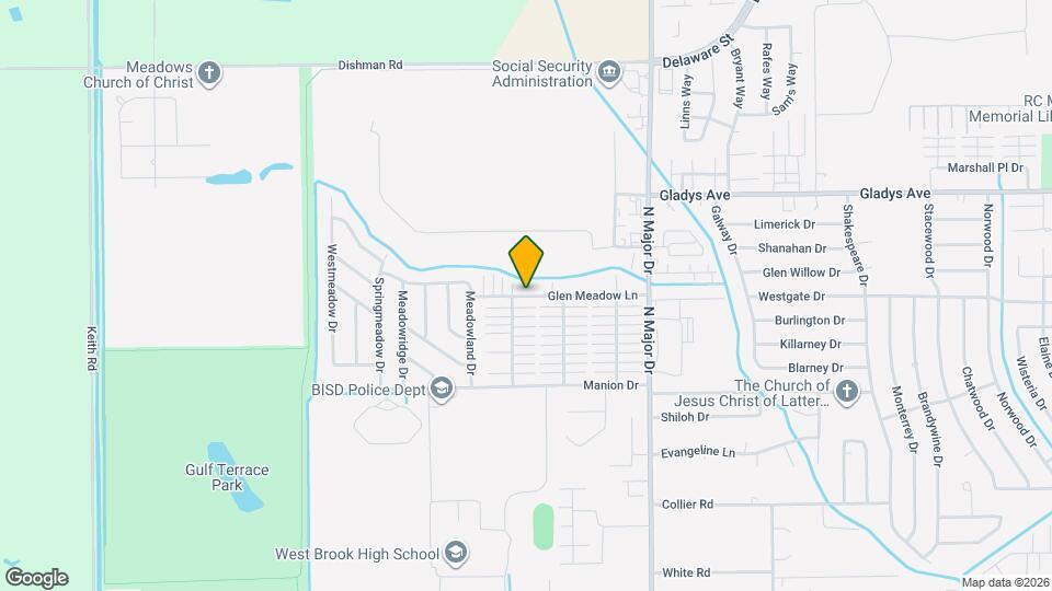 9252 Glen Meadow Ln Map and Location Details