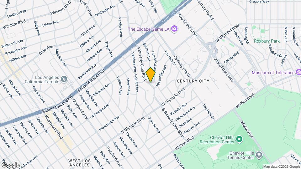 2119 1/2 S Beverly Glen Blvd, Unit 2119 beverly glen Map and Location Details