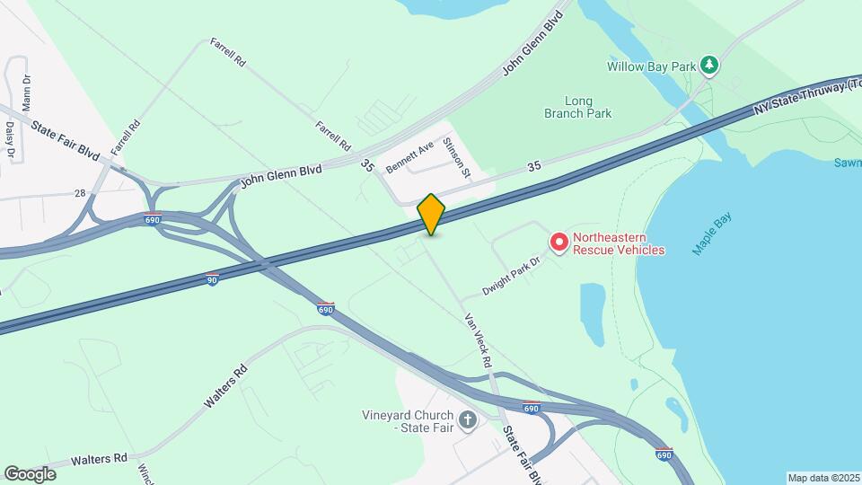 1202 Van Vleck Rd Map and Location Details