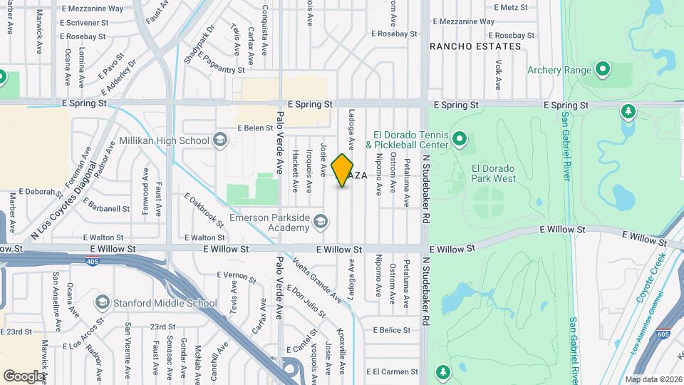 2730 Knoxville Ave Map and Location Details