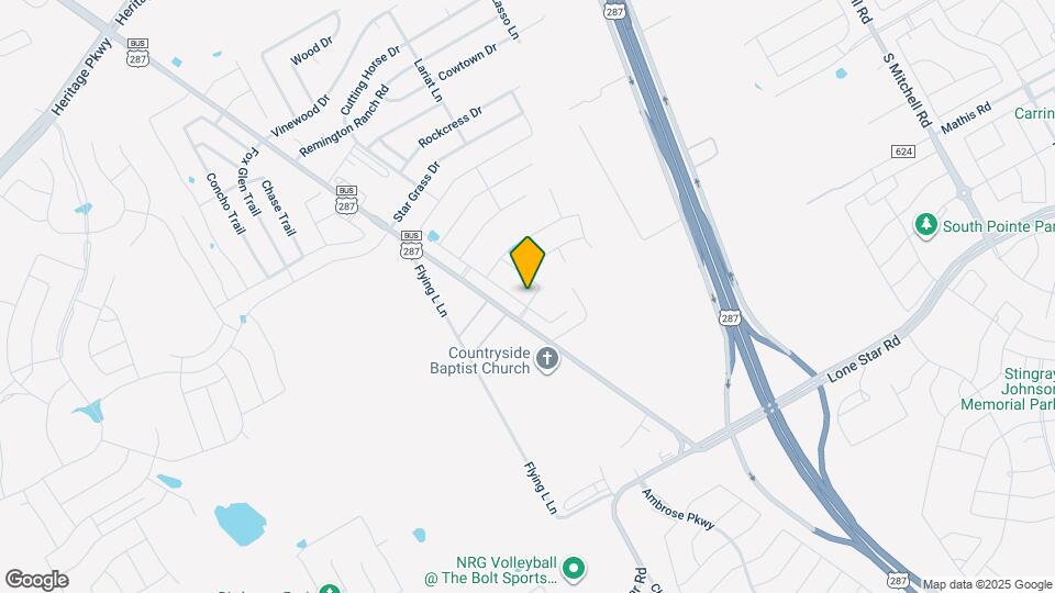 1519 Nighthawk Ln Map and Location Details